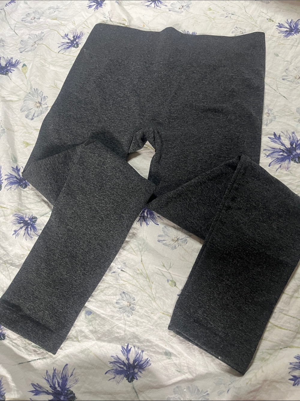 Lemon Charcoal Gray Women's Stretch Leggings – High Stretch & Slim Fit 🩶🖤